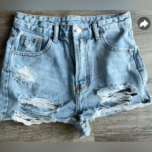 jean shorts